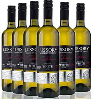MobiriseLussory Vino Blanco Airen-Sin Alcohol-Paquete de 6 x 750 ml - Total 4500 ml